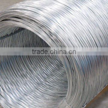 Heavy coating galvanized steel wire