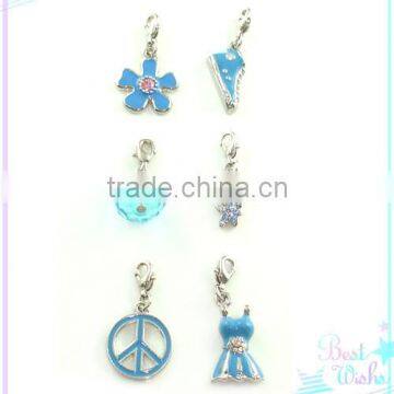 Metal Oil Charms With Lobster Clasp Charms