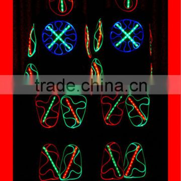 Wireless DMX512 Programmable Stage Show Lights LED Tron Costume