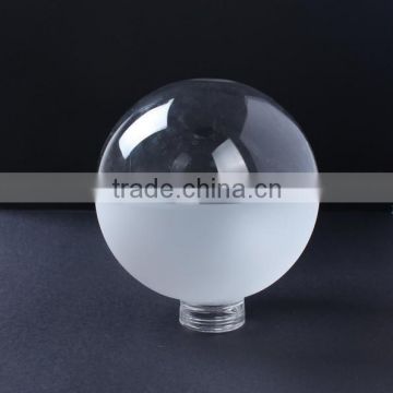 Handblown sandblasted/frosted borosilicate glass globe lamp shade globe pendant with screw for hanging lamps