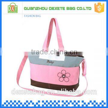 Microfiber multifunction shoulder baby mommy bags