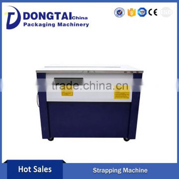 Professional Manufacturer: Semi Automatic High Table Carton Box Strapping Machine