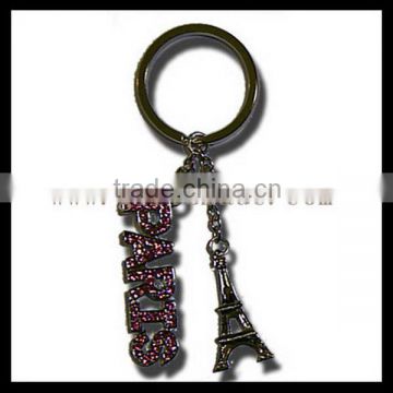 Hot selling colorful texas souvenir keychain