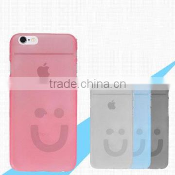 Ultra-thin Happy Face PC Cover For iphone6 cases