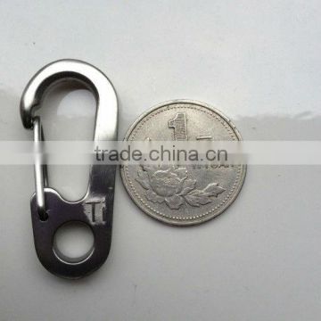 casting titanium hook,titanium keyring,titanium key chain