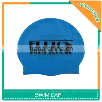 Teenager Waterproof Printing Cheap Silicon Swim Cap