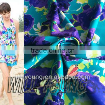 high quality floral print swimwear fabric