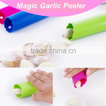 Hot Sale Silicone Magic Garlic Peeler Set for Home