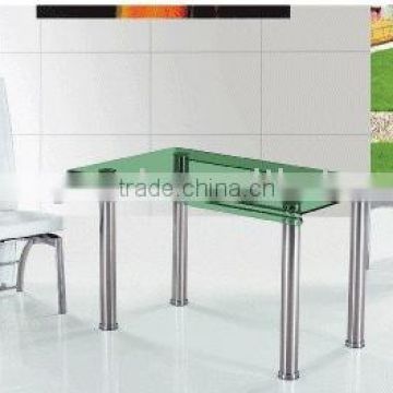 Dining glass table
