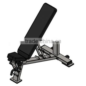 2015 Year new type heavy duty / crossfit adjustable weight bench