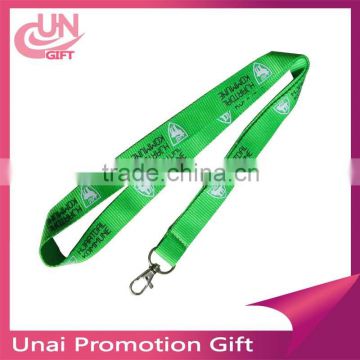 2015 best price excellent quality custom silkscreen printing polyester Lanyard neck strap