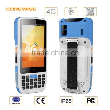 best quality manufacturer android handheld 4 inch IP67 rugged smartphone with barcode scanner