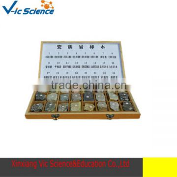 48 pcs metamorphic rock set for geography research