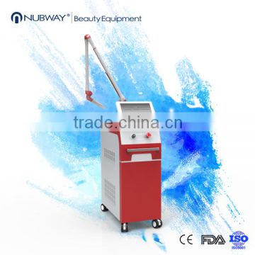 Wavelength 1064nm 532 nm Q switch nd yag laser pulsed dye laser for tattoo removal vascular and skin rejuvenation