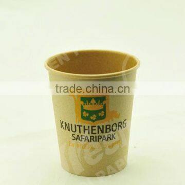 Wholesale kraft coffee cup double wall paper cup for coffee or tea from China