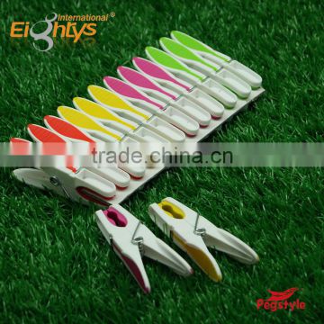 colorful TPR clothes pins clothes laudry clips