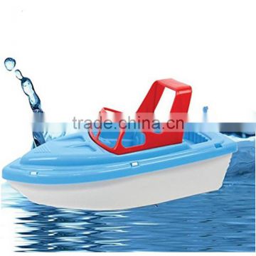 Mini plastic baby sailboat toys speedboat toys , floating bath toys boat for kids play