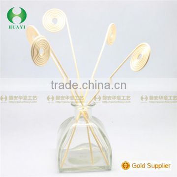 High quality new arrival rattan diffuser sticks with glass bottle