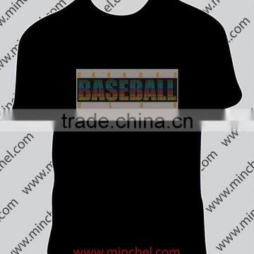 Hot EL Sound el Active T-shirt (Factory price, good quality, timely shippment)