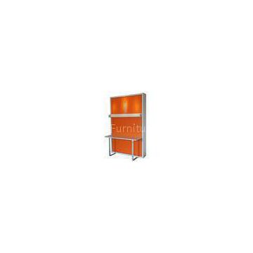 children / Pupils Double Space Saving Wall Bed With Table & Bookshelf