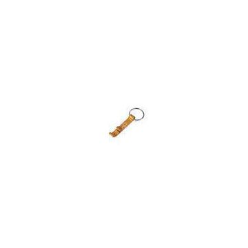 Steel wire and aluminum Bottle opener key ring, Promotional Keychains 30569