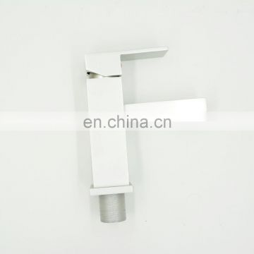 LT-8809 Single Handle Square Aluminum Bathroom Basin Faucet