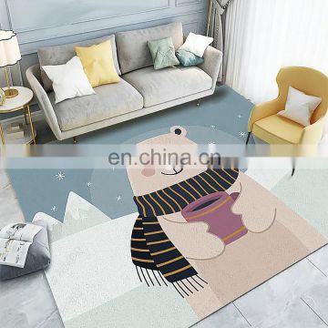 Chinese custom 3D printed  floor commercial tiles  carpets for living room