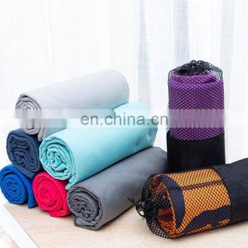 High quality customize size logo microfiber sports gym hand towels cheap price