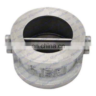 Bundor 150LB Stainless Steel Wafer Type Check Valve DN40-600 wafer type flap Non Return Valve