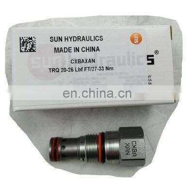 Trade assurance SUN HYDRAULIC CXBA-XAN FREE FLOW NOSE-TO-SIDE CHECK VALVE TRQ20-25Lbf FT/27~33Nm