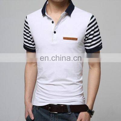 mens brand clothing slim short sleeve shirt cotton custom business polo shirts