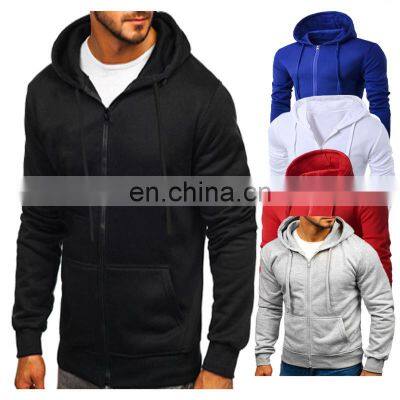 Wholesale Men's spring thin coat street fashionable clothing men's Hoodie Casual Sports Hoodie jogging clothing home zip Hoodie