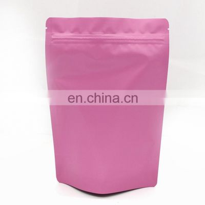 Factory direct sale ziplock resealable biodegradable plastic stand up detergent powder packing bags