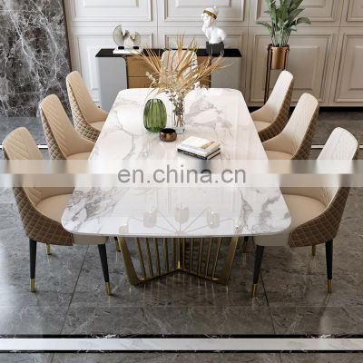 2021 hot sale dining room furniture high end dining sets