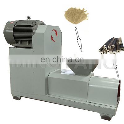 High capacity screw press olive pomace rice husk briquette charcoal making machine