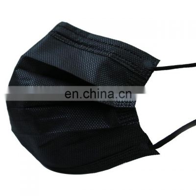 CE ISO CE Individual Package Black Wholesale 3ply Medical Surgical Mask 3 Ply Disposable Face Mask breathing Masque