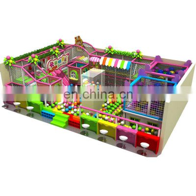 Kids plastic slides Indoor Playground children preschool soft play toys indoor play equipment for sale