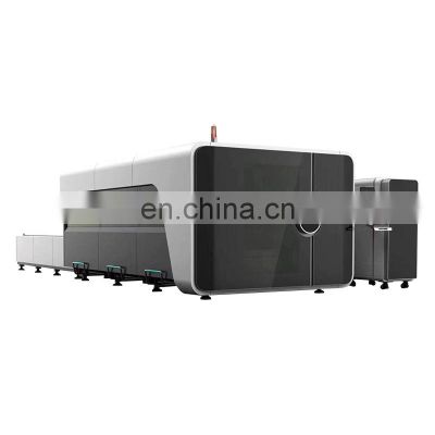 custom or standard fiber laser cutting machine mini 3015H  for sheet metal cutting