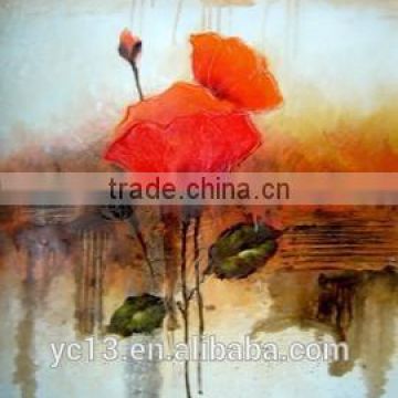 The most popular decoration flower oil painting