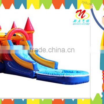 Inflatable combo big inflatable bouncer with inflatable slide for kids