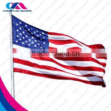custom American usa country national flag , advertise flag banner