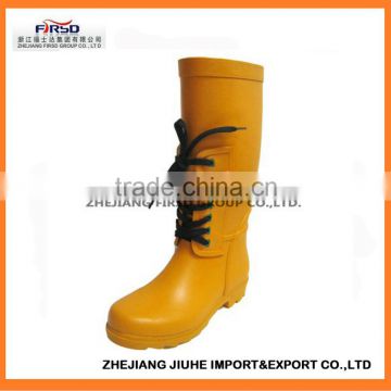 2014 last fashion rubber rain boots for women with high quality