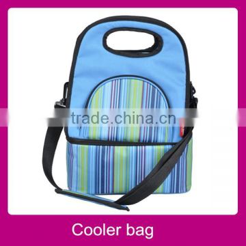 Collapsible hot and cold custom water bottle thermal bag
