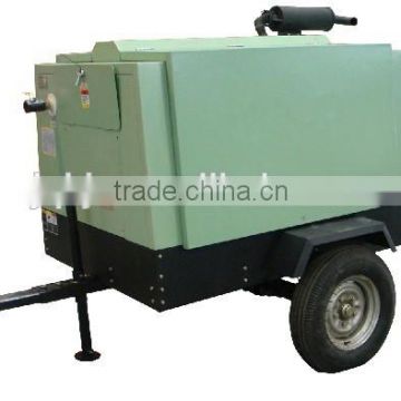 75KW electric portable screw air compressor for mining