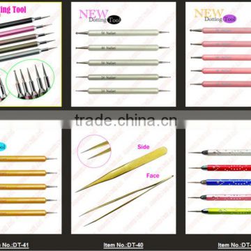 5pcs* 2 Way Nail Art Tool Set PRO Marbleizing nail dotting tool/Nail Dotting Tool