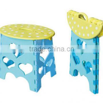 31cm height plastic oval stool foldable stool fold step stool