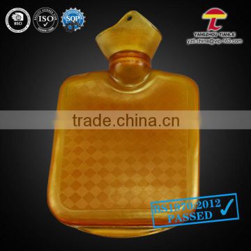 BS orange PVC 1000ml hot water bag