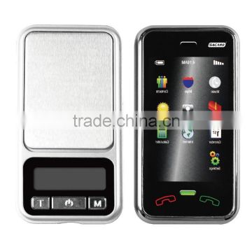 New Designed Digital Cellphone Pocket Scale 0.01g Mini Portable Jewelry Scale LCD Display