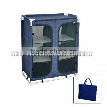 2-Shelf double camping cabinet