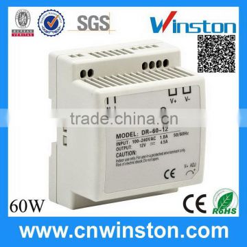 DR-60-12 60W 12V 4.5A quality best selling 12v 300a power supply
